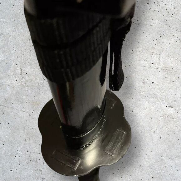 2 Set Of Black Emperor Katana Sword with Scabbard Tomahawk Carbon Steel - Picture 11 of 12